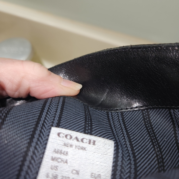 Coach Micha Riding Boots in Black - Picture 13 of 16